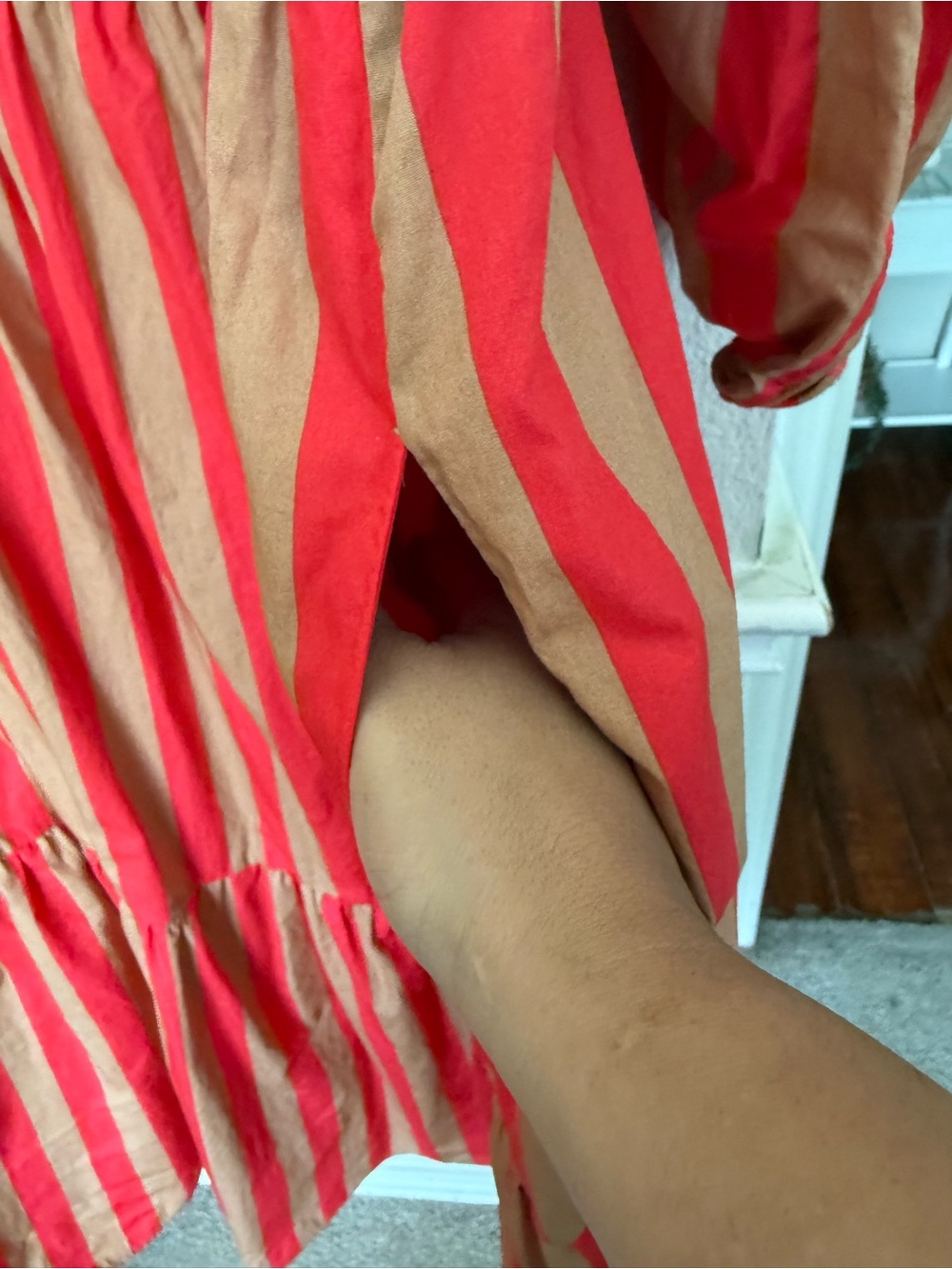 The Bettina Tiered Shirt Dress Maeve by Anthropologie 2X - Picture 7 of 16